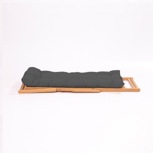 Set masa si scaune de gradina (3 piese) My007 Gri 40x40x40 cm - Img 5