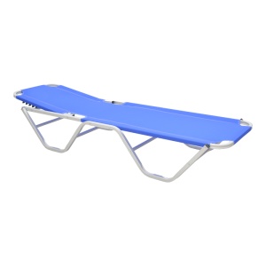 Sezlong Model Dessie, Albastru, 56x188x30 cm - Img 3