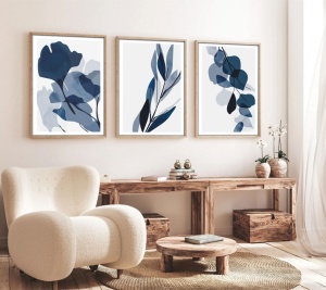 Tablou, 3 bucati Huhu207 Multicolor 50x70 cm - Img 4