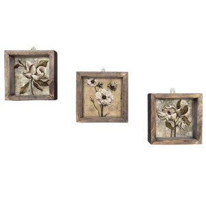 Tablou, 3 bucati UKZM002 Multicolor 15x15x3 cm - Img 3