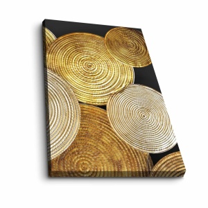 Tablou 4570NISC Auriu 45x70 cm - Img 3