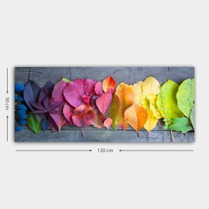 Tablou Bella Mira Multicolor 50x120 cm - Img 3