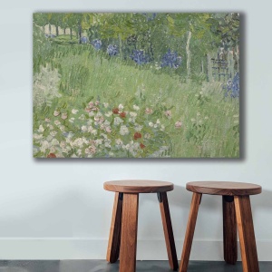 Tablou Bloomscape Multicolor 70x100 cm - Img 1