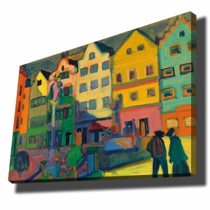 Tablou Cromea Atlas Multicolor 70x100 cm - Img 2