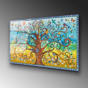 Tablou din sticlă temperată UV Multicolor 70x100 cm - Img 5