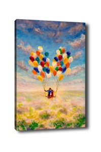 Tablou Kanvas Multicolor 50x70x3 cm - Img 2