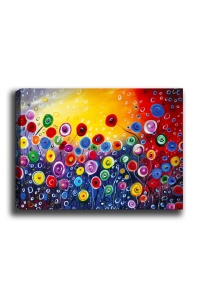 Tablou Kanvas Multicolor 50x70x3 cm - Img 2