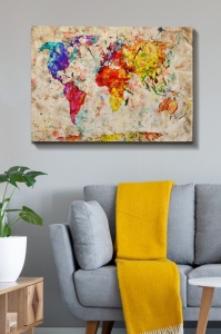 Tablou Kanvas Multicolor 70x100 cm - Img 2