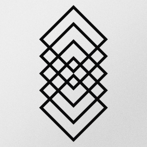 Tablou metalic Geometry Negru 30x60 cm - Img 4