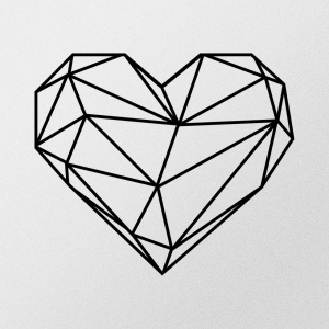 Tablou metalic Heart Negru 47x40 cm - Img 4
