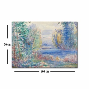 Tablou RainbowHue Multicolor 70x100x3 cm - Img 4