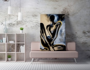 Tablou WY210 Multicolor 50x70x2 cm - Img 2