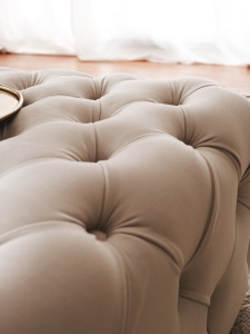 Taburet Chester Crem 80x40x80 cm - Img 5