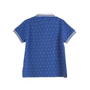 Tricou polo albastru Newness - Img 2