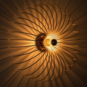 Aplica Aspendos Alb 16x16x56 cm - Img 6