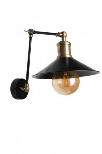 Aplica Sara metal başlıklı aplik Negru - Img 2