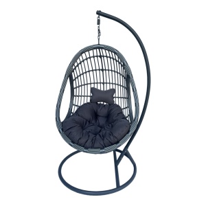 Balansoar de Gradina Model Cungo, Gri, 125x105x195 cm - Img 2