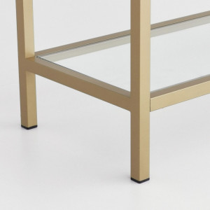 Biblioteca Model K101, Auriu, 80x30x165 cm - Img 6