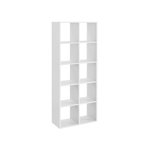 Biblioteca Vasagle Alb 65.5x30x161.5 cm - Img 2