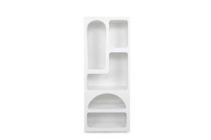 Bibliotecă Venus Alb 60x150x32 cm - Img 6