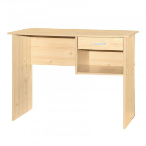 Birou cu Sertare Pako World, model Michael, 88x72x45 cm, Natural - Img 1
