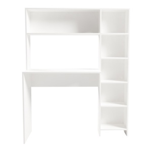 Birou Janson, alb, 113.2x40x141.8 cm - Img 3