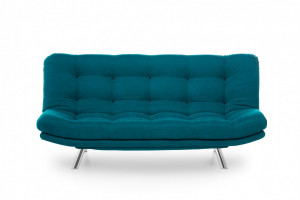 Canapea Extensibila, 3 Locuri Misa Sofabed Petrol Verde - Img 4