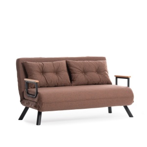 Canapea extensibilă cu 2 locuri Sando Maro deschis 175x133x41 cm - Img 9