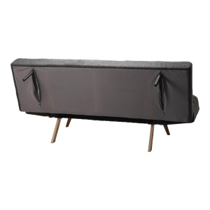 Canapea Extensibila Freddo, antracit, 3 locuri, 181x81x86 cm - Img 8