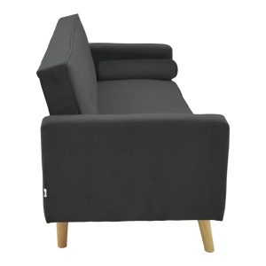 Canapea Extensibila Success, antracit, 3 locuri, 190x80x84 cm - Img 5