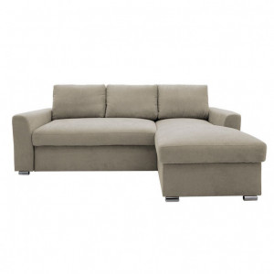 Coltar canapea extensibila colt stanga Belle bej 236x164x88cm - Img 4