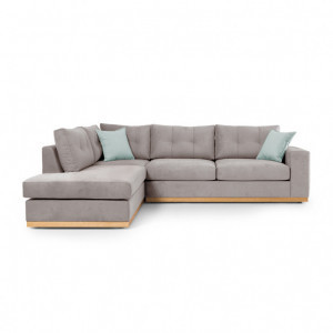 Coltar Dreapta Boston Elephant - Ciel - Natural 280x225x95 cm - Img 2