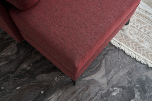 Coltar Extensibil Belen Claret Rosu - Img 2