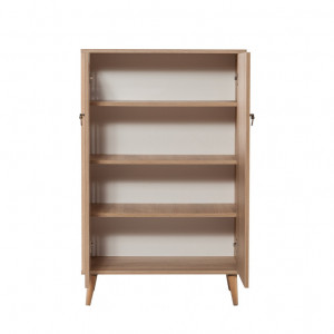 Comoda Model Multibox V1, Stejar sonoma, 80x36x127 cm - Img 8