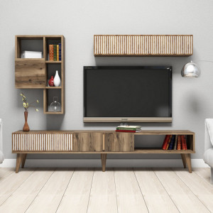 Comoda TV Milan - Walnut - Img 3