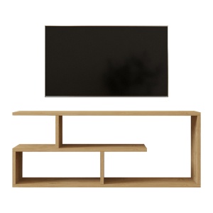 Comodă TV Model Waldo, Natur, 100x29.5x40 cm - Img 3