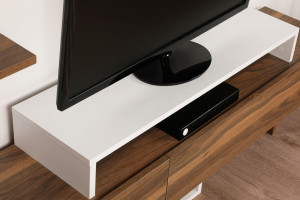 Comoda TV Nirvana - Teak, Alb - Img 8