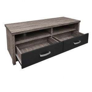 Comoda TV Podizor, Stejar/Antracit, 120 x 45 x 42,5 cm - Img 3