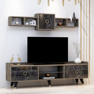 Comoda TV Rosa - Marble - Img 1