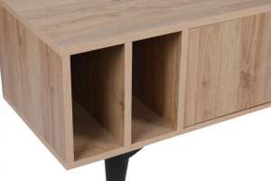 Comoda TV Salvador, Model Sidney, 150x40x50 cm, Stejar - Img 6