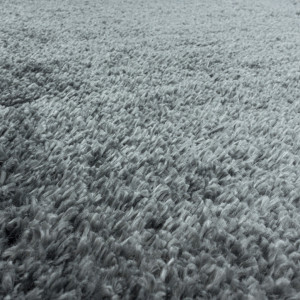 Covor Fluffy Gri Deschis 80x80 - Img 4