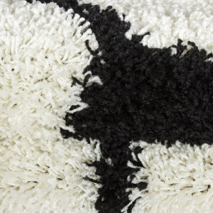 Covor Fun Negru 100x100 cm - Img 3