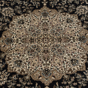 Covor Kashmir Negru V2 80x150 cm - Img 7