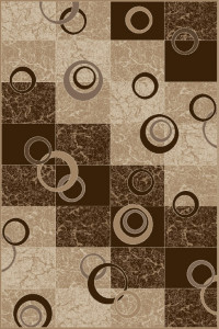 Covor Modern Daffi, Bej / Maro, 160x230 cm - Img 1