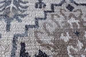 Covor PALERMO, Model 41 EKE, Crem/Gri 120x170 cm , 2278 gr/mp - Img 4