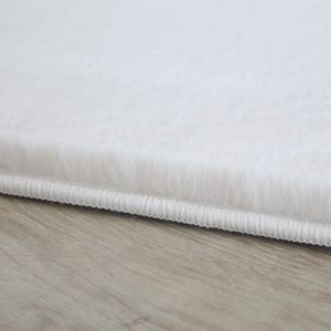 Covor Pouffy V1 Crem 60 x 110cm - Img 4