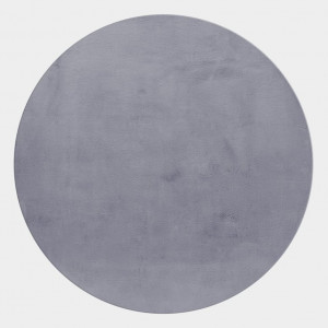 Covor Pouffy V1 Gri 200 x 200cm - Img 2