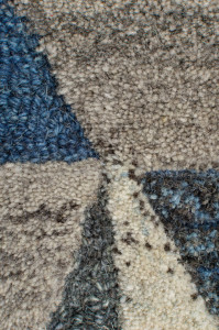Covor traversă Asher Albastru 60X230 cm, Flair Rugs - Img 4