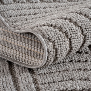Covor traversa Helix Argintiu V1, 60 x 110 cm - Img 3