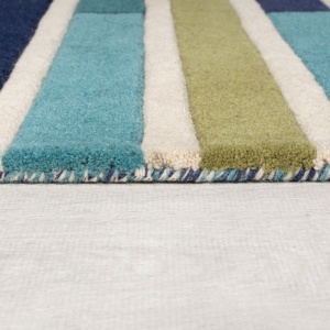 Covor traversă Piano Verde/Multicolor 60X230 cm, Flair Rugs - Img 5